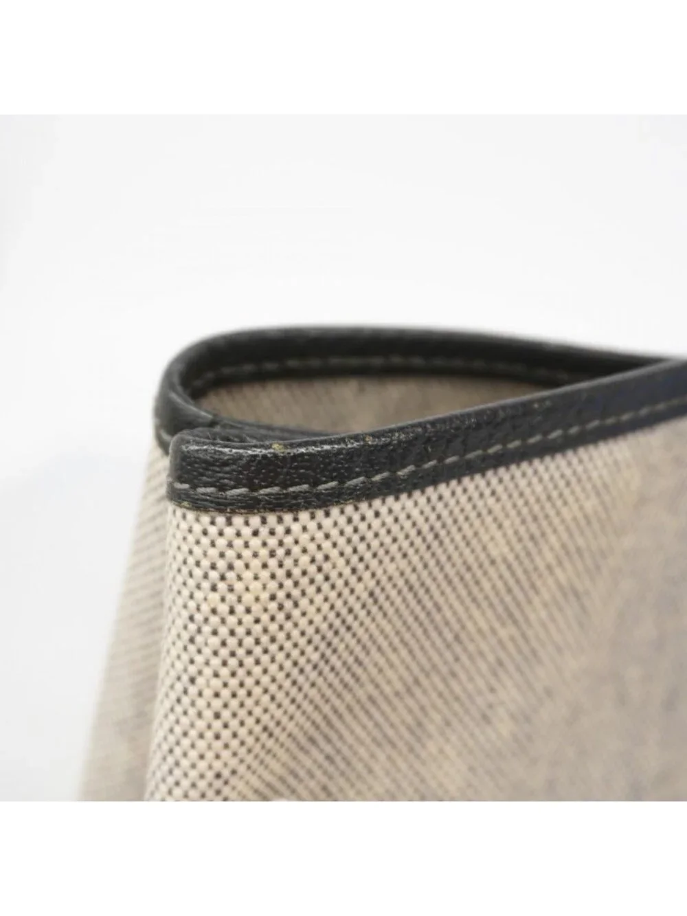 Hermes Tote Garden Party PM Toile Ash Black Silver